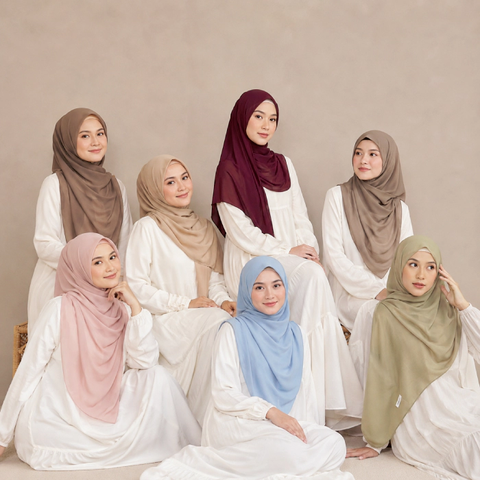 Koleksi hijab premium PARASNYA — elegan dan berkualitas